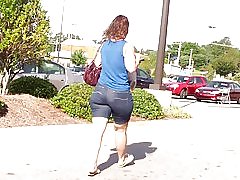 Milf داغ الاغ تنگ ژان شلوارک...